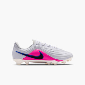 NIKE JR TIEMPO MAESTRO ACADEMY FG WHITE/RACER BLUE