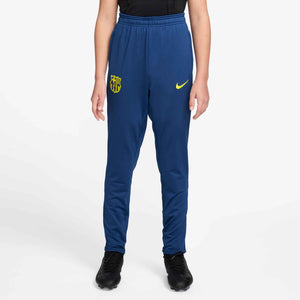 NIKE JR BARCELONA 25-26 STRIKE PANT GYM BLUE/OPTI YELLOW