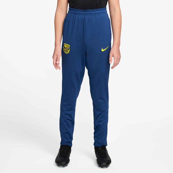 NIKE JR BARCELONA 25-26 STRIKE PANT GYM BLUE/OPTI YELLOW