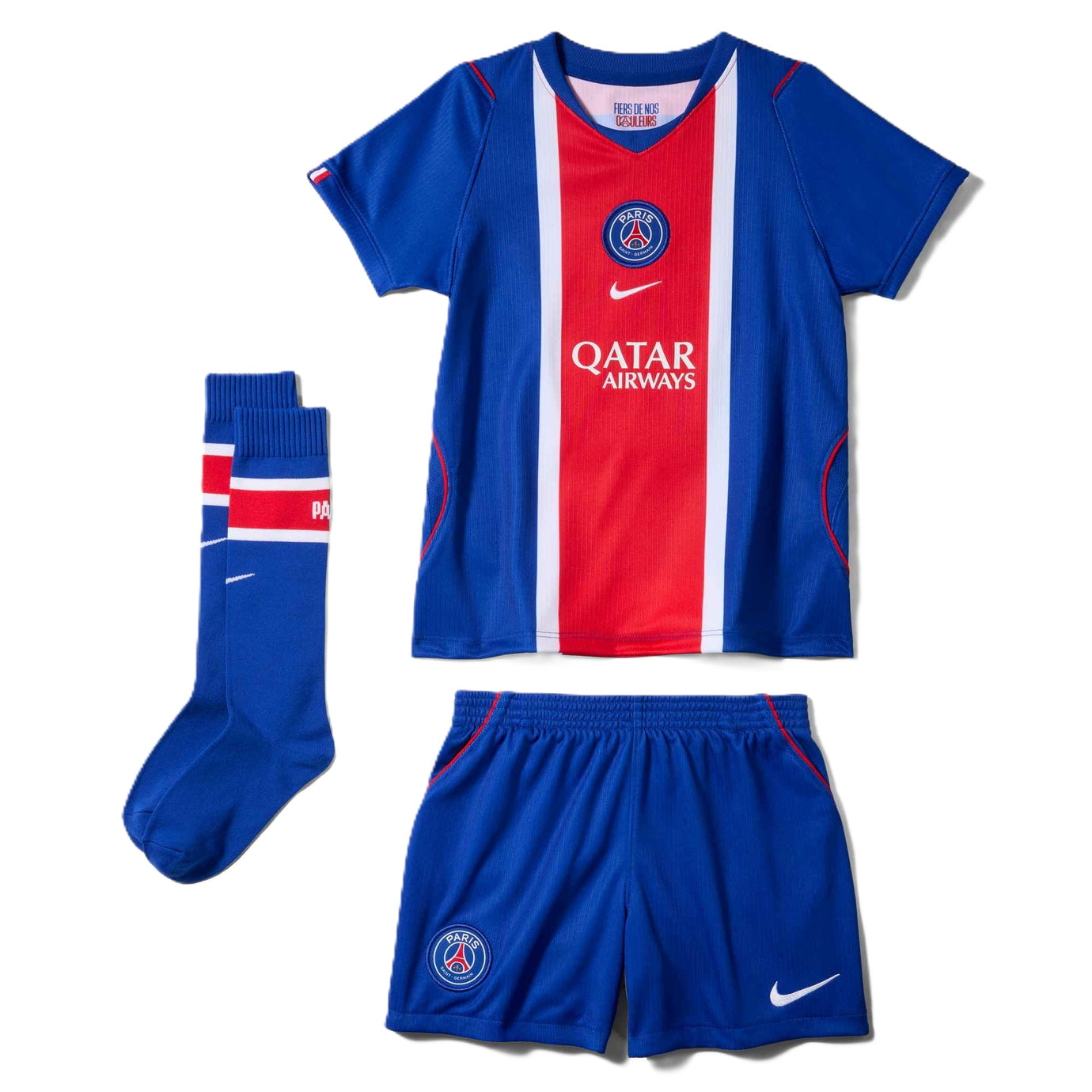 NIKE JR PSG 26-27 HOME LB KIT OLD ROYAL/UNIVERSITY RED