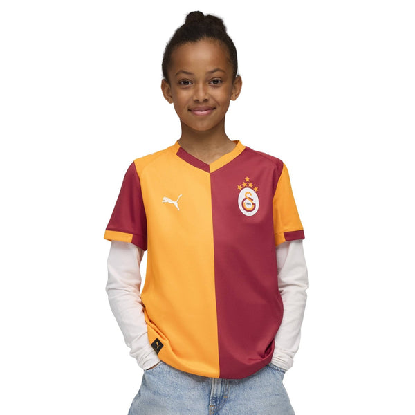 PUMA JR GALATASARAY 25-26 HOME JERSEY RED/INTENSE ORANGE