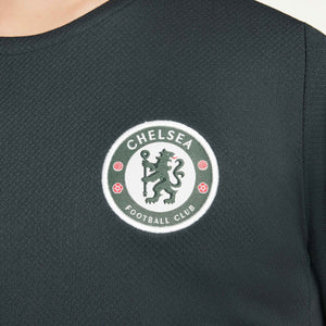 NIKE JR CHELSEA 25-26 STRIKE SS TOP OUTDOOR GREEN