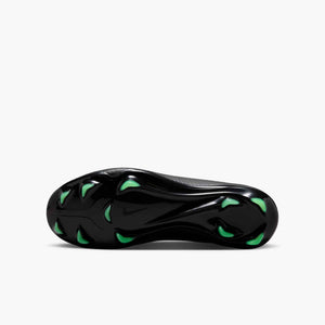 NIKE JR ZM VAPOR 17 PRO FG BLACK/ILLUSION GREEN