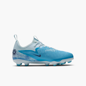 NIKE JR PHANTOM 6 LOW ACADEMY FG HAALAND BALTIC BLUE
