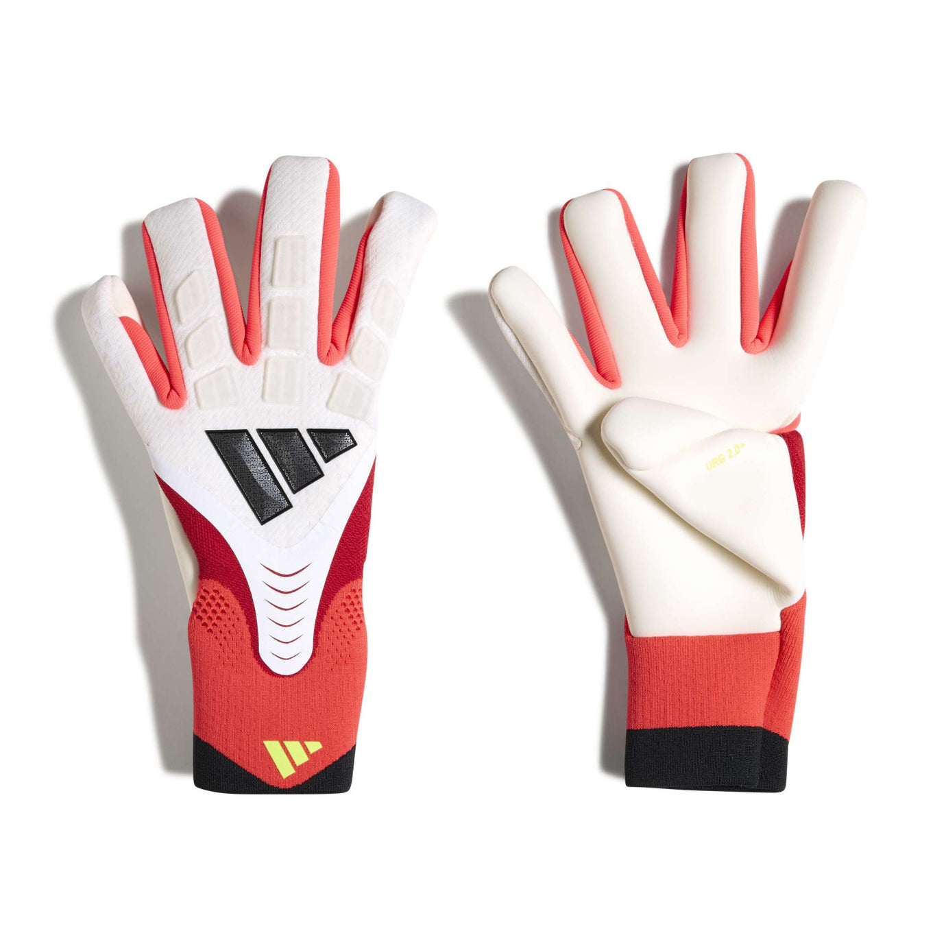 ADI PREDATOR GLOVE PRO WHITE/LUCID RED