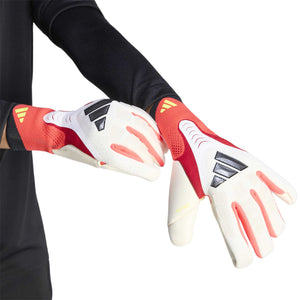 ADI PREDATOR GLOVE PRO WHITE/LUCID RED