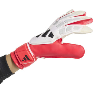 ADI JR PREDATOR GLOVE TRAINING WHITE/LUCID RED