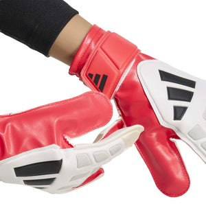 ADI JR PREDATOR GLOVE TRAINING WHITE/LUCID RED