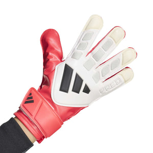ADI JR PREDATOR GLOVE TRAINING WHITE/LUCID RED