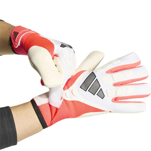ADI PREDATOR GLOVE COMPETITION WHITE/LUCID RED
