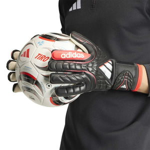 ADI JR COPA GLOVE CLUB WHITE/LUCID RED