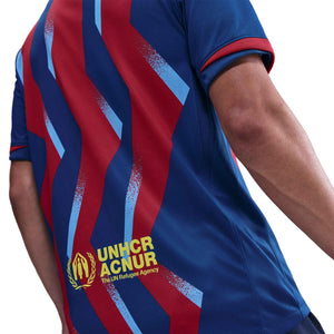 NIKE BARCELONA 25-26 FOURTH JERSEY GYM BLUE/SALSA RED