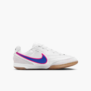 NIKE JR TIEMPO STREETGATO IC WHITE/RACER BLUE/PINK