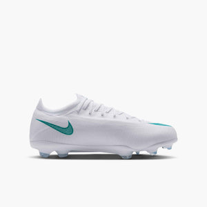 NIKE JR ZM VAPOR 17 PRO FG WHITE/DUSTY CACTUS