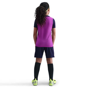 NIKE JR BARCELONA 25-26 STRIKE SS TOP VIVID PURPLE/MIDWEST GOLD