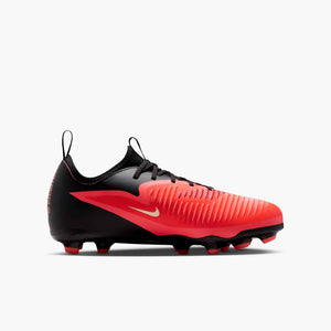NIKE JR PHANTOM 6 LOW ACADEMY FG BRIGHT CRIMSON/BLUR