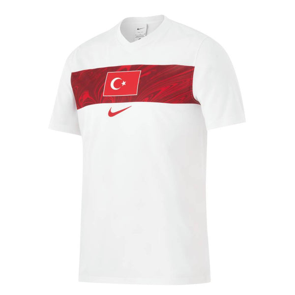 NIKE TURKIJE WC26 AWAY FAN JERSEY WHITE/SPORT RED