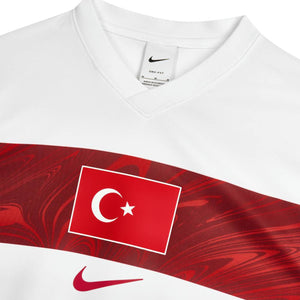 NIKE TURKIJE WC26 AWAY FAN JERSEY WHITE/SPORT RED