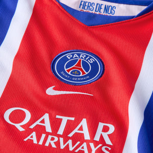 NIKE JR PSG 26-27 HOME JERSEY OLD ROYAL/UNIVERSITY RED