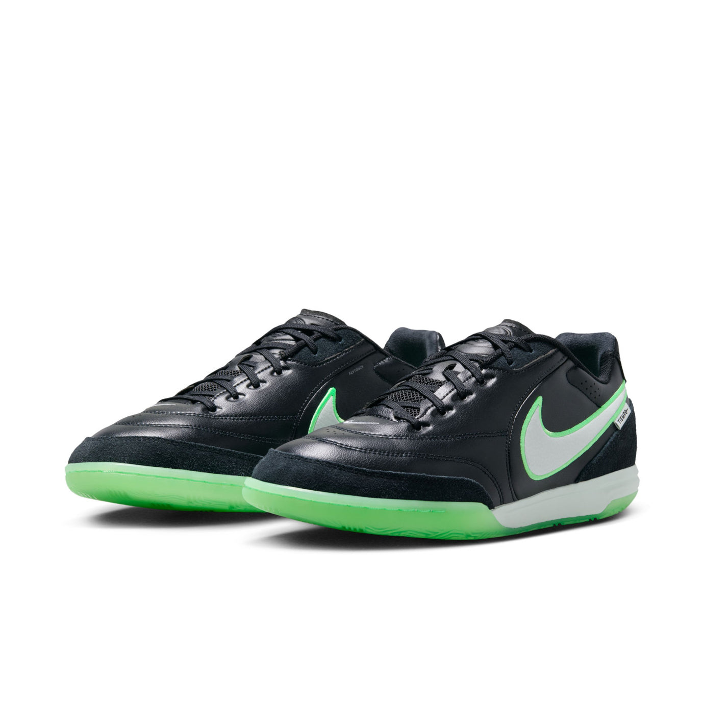 NIKE TIEMPO STREETGATO IC BLACK/ILLUSION GREEN