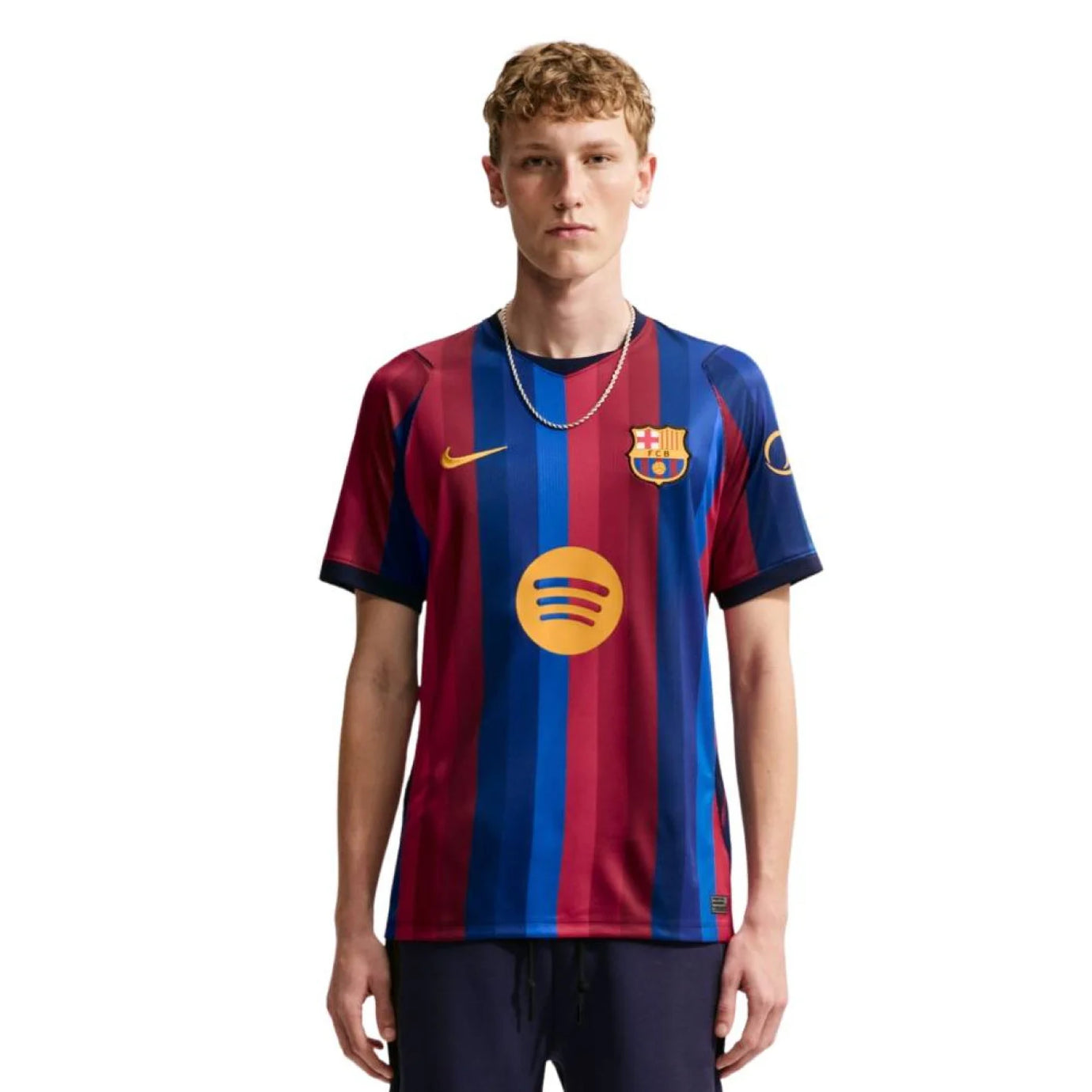 NIKE BARCELONA 26-27 HOME JERSEY DEEP GARNET/BLUE VOID