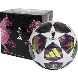 ADI UCL 25-26 BUDAPEST LEAGUE BOX BALL DARK PURPLE/WHITE