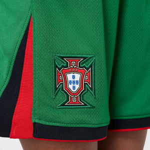 NIKE JR PORTUGAL EURO2024 LB HOME KIT UNIVERSITY RED/PINE GREEN