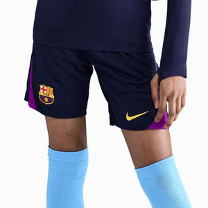 NIKE JR BARCELONA 25-26 STRIKE SHORT IMPERIAL PURPLE/MIDWEST GOLD