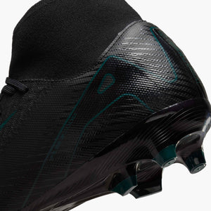 NIKE ZM SUPERFLY 10 ACADEMY FG BLACK/DEEP JUNGLE