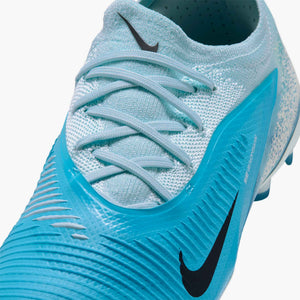 NIKE JR PHANTOM 6 LOW PRO FG HAALAND BALTIC BLUE