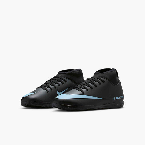 NIKE JR ZM SUPERFLY 10 CLUB IC BLACK/ICE BLUE