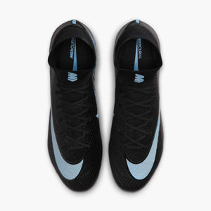 NIKE ZM SUPERFLY 10 ELITE FG BLACK/ICE BLUE