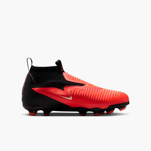 NIKE JR PHANTOM 6 HIGH ACADEMY FG BRIGHT CRIMSON/BLUR