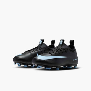 NIKE JR ZM VAPOR 16 ACADEMY FG BLACK/ICE BLUE