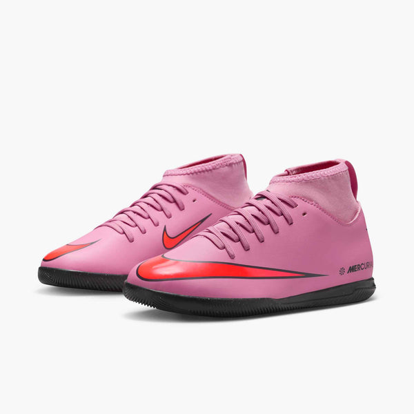 NIKE JR ZM SUPERFLY 10 CLUB IC MAGIC FLAMINGO