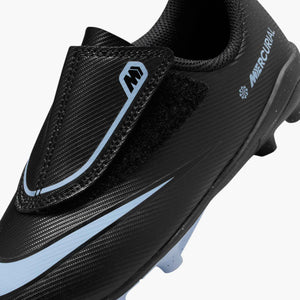 NIKE JR VAPOR 16 CLUB MG BLACK/ICE BLUE