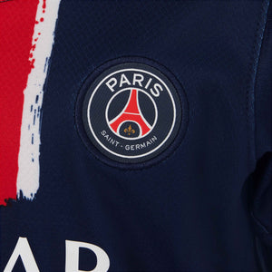 NIKE JR PSG 24-25 LB HOME KIT MIDNIGHT NAVY/RED