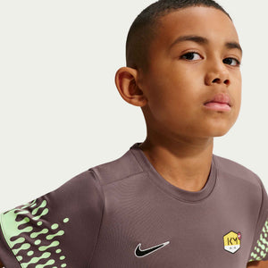 NIKE JR MBAPPE DRI-FIT SS TOP PLUM ECLIPSE