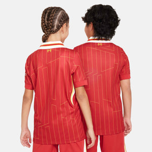 NIKE JR LIVERPOOL 24-25 HOME JERSEY GYM RED/CHROME YELLOW