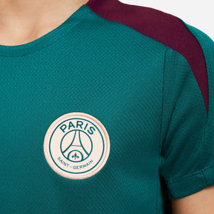 NIKE JR PSG 24-25 STRIKE SS TOP GEODE TEAL