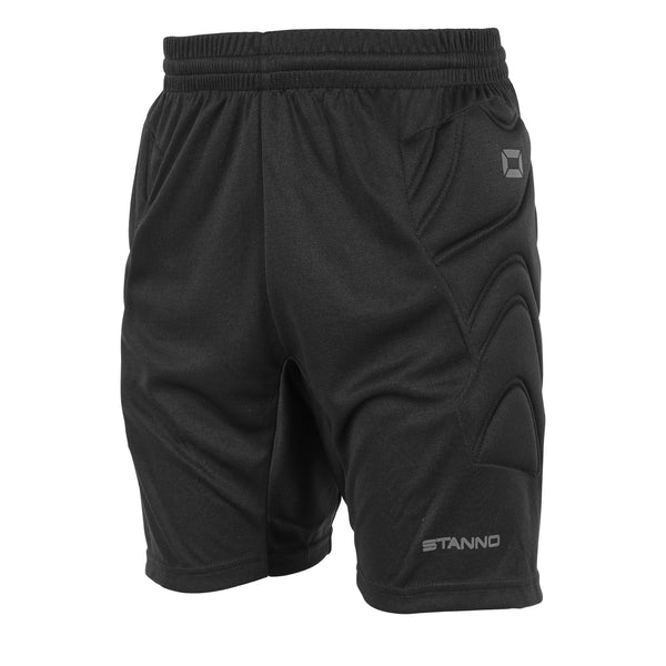 STANNO JR BOUNCE GOALKEEPER SHORTS BLACK