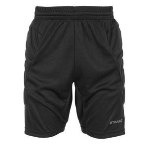 STANNO JR BOUNCE GOALKEEPER SHORTS BLACK