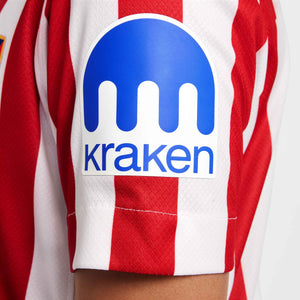 NIKE JR ATLETICO 25-26 HOME JERSEY SPORT RED/WHITE