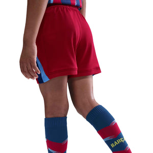 NIKE JR BARCELONA 25-26 FOURTH LB KIT GYM BLUE/SALSA RED