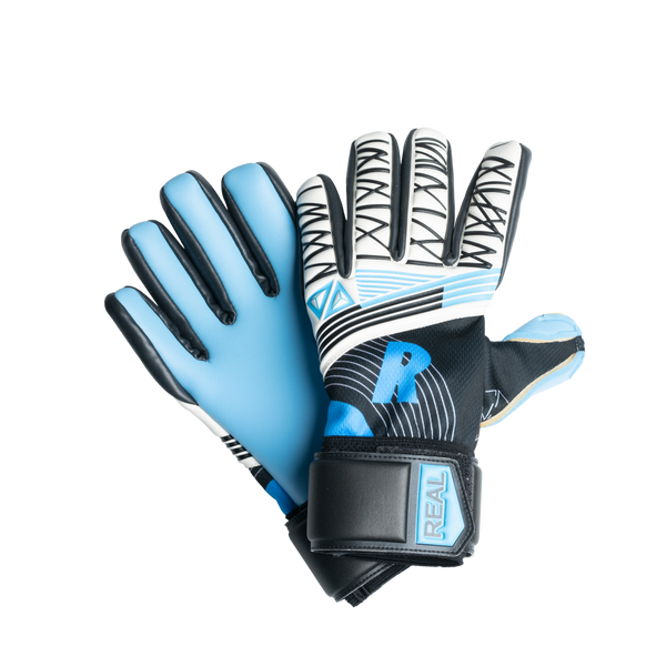 REAL JR 455 PRO AQUA BLUE/WHITE/BLACK