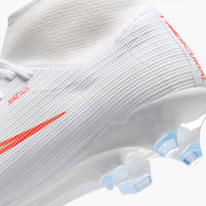 NIKE ZM SUPERFLY 11 ACADEMY FG WHITE/BRIGHT CRIMSON