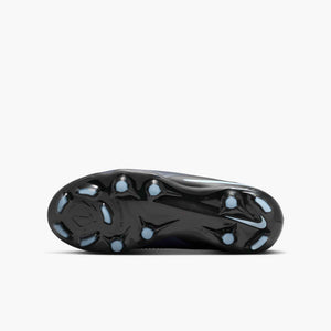 NIKE JR PHANTOM 6 LOW PRO FG BLACK/ICE BLUE
