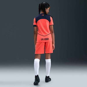 NIKE JR BARCELONA 25-26 THIRD JERSEY MANGO/MIDNIGHT NAVY