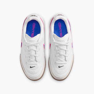 NIKE JR TIEMPO STREETGATO IC WHITE/RACER BLUE/PINK