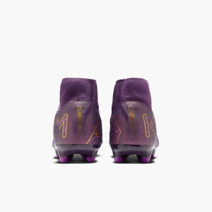 NIKE ZM SUPERFLY 10 ACADEMY FG MBAPPE GRAND PURPLE/IVORY